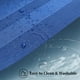 thumbnail image 5 of Juego de 8 manteles individuales Leetaltree con marco azul de PVC resistente al calor, 5 of 9