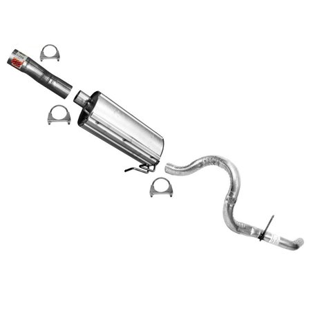 1999 to 04/01/04 for Ford F250 F350 Super Muffler Exhaust System 137  Wheel Base