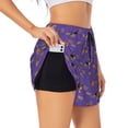 thumbnail image 3 of Lsque German Shepherd Dog Printed Women's Running Shorts with Liner Pockets,Elastic Quick Dry Workout Athletic Gym Yoga Shorts,Womens High Waist Shorts-Small, 3 of 9