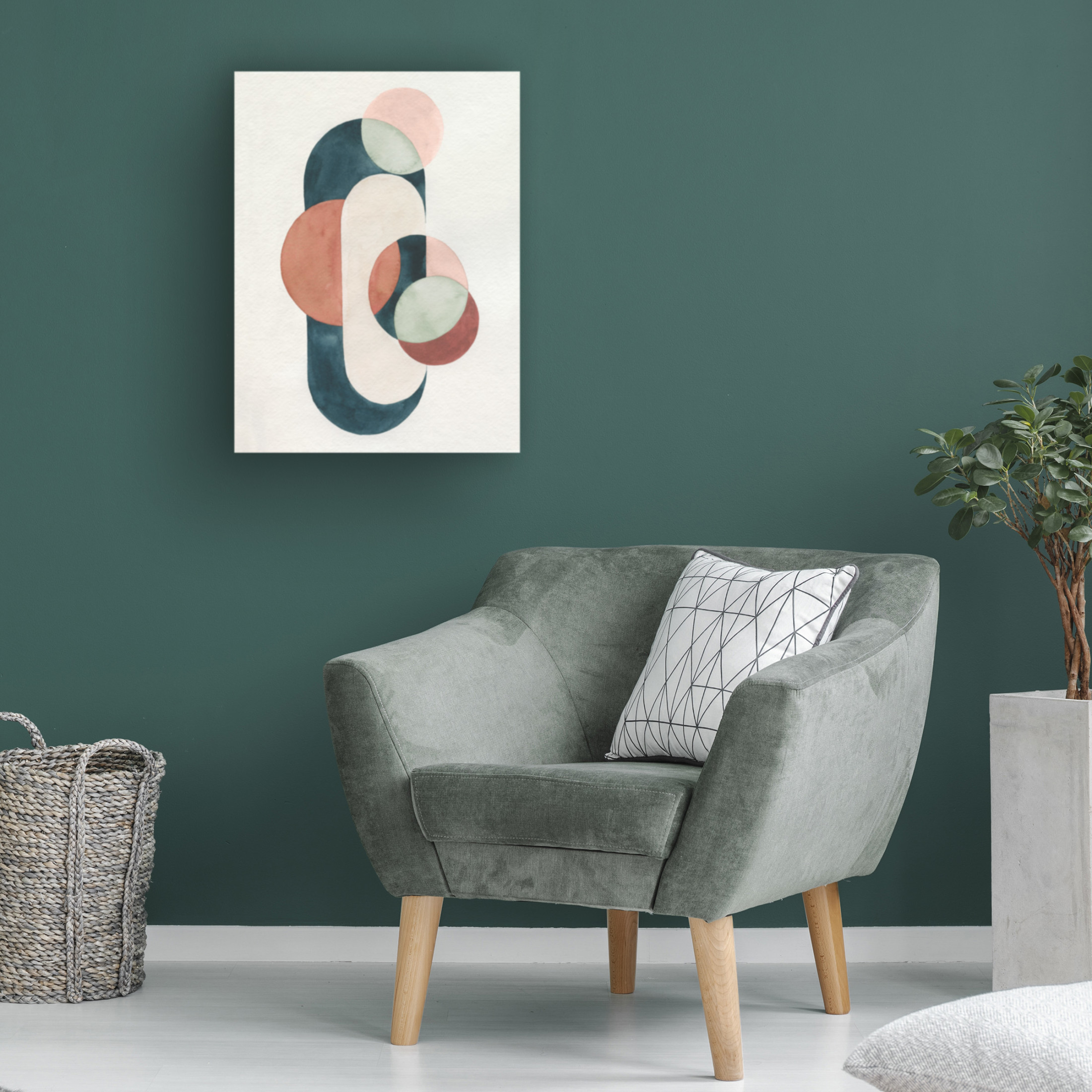 Trademark Fine Art Grace Popp Loops and Bounds II Canvas Wall Art