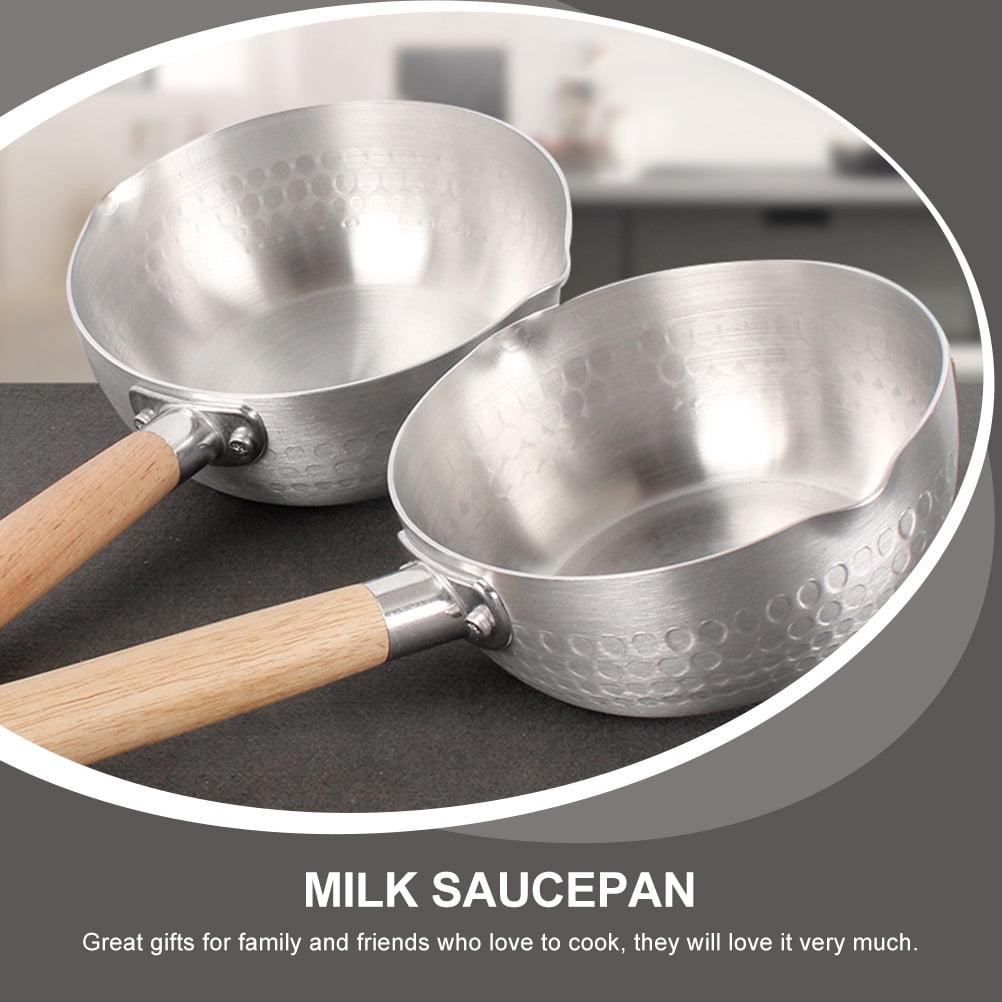 LOLIPPYY Stainless Steel Saucepan for Home Cooking, Perfect for Heating Soup, Boiling Water, and Instant Noodles