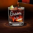 thumbnail image 3 of Shop4Ever Groom To Be Engraved Whiskey Glass (11oz.), 3 of 4