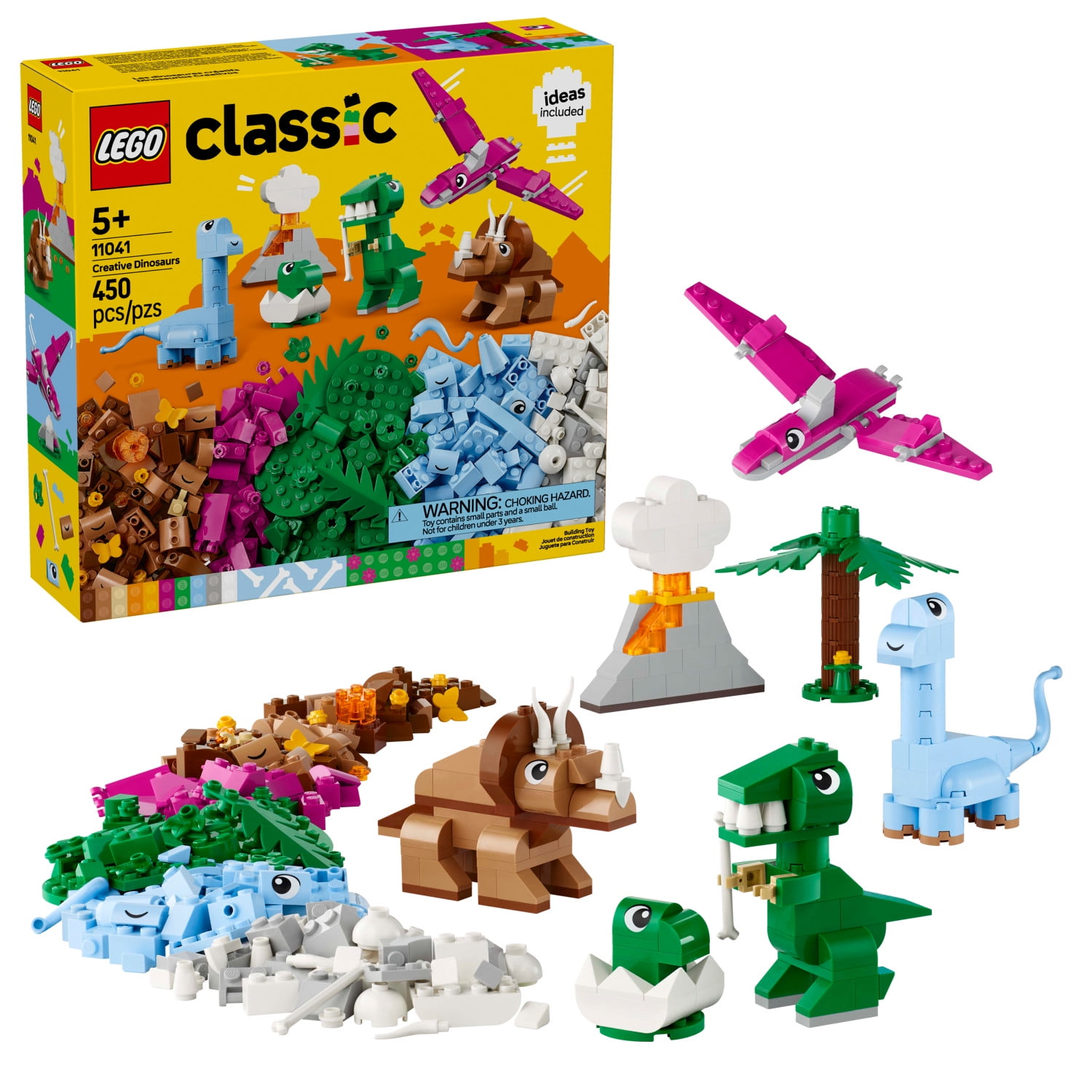 LEGO Jurassic World Dinosaur Fossils: T. rex Skull, Dino Toy
