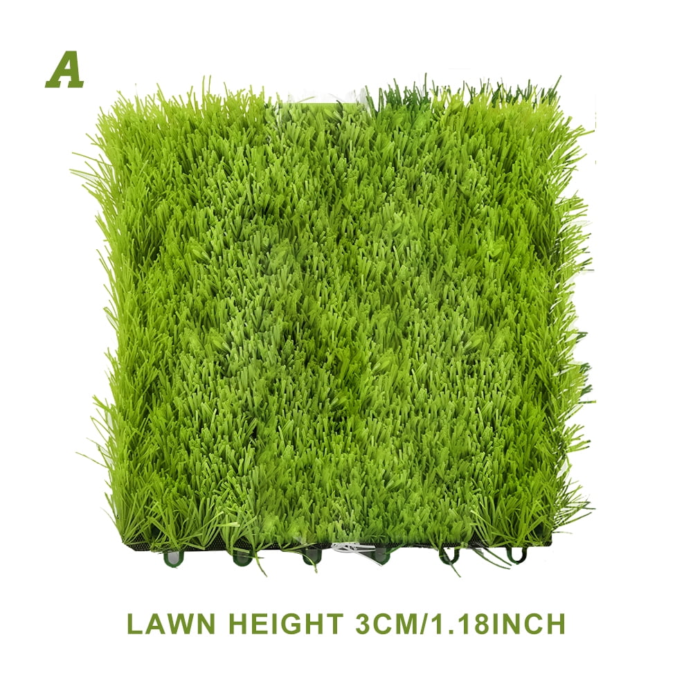 Artificial Grass Turf Rug Synthetic Weatherproof Turf Mat Grass Carpet