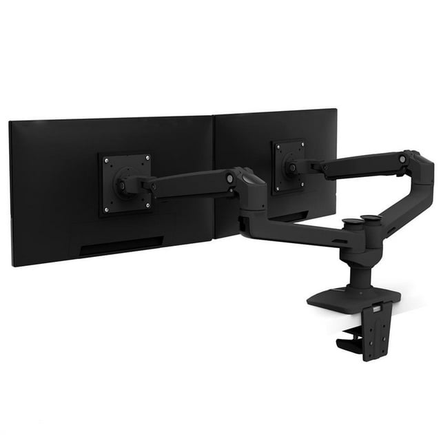Ergotron LX Dual Side-by-Side Computer Monitor Mount Stand for Screens Up to 27"