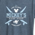 thumbnail image 3 of Mickey & Friends - Mickey Surf Shop - Women's Short Sleeve Graphic T-Shirt, 3 of 5