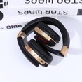 thumbnail image 3 of Stereo Foldable Headphone Wireless Over-Ear Headset for Home Office Running Golden with 5.0 Support 1Set, 3 of 4