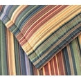 thumbnail image 2 of Chezmoi Collection Avery Striped Cotton Quilt Set Daybed Size, 5-Piece Soft Pre-Washed 100% Cotton Quilt, Multi-Color, 2 of 5