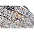 thumbnail image 4 of CWI Lighting Luminous 3 Light Flush Mount With Chrome Finish, 4 of 5