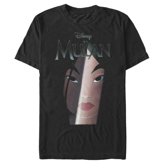 Men's Mulan Split Classic Movie Poster  Graphic T-Shirt