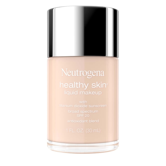 Base líquida Neutrogena Healthy Skin FPS 20 Tono Porcelain 30 mL