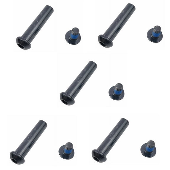 5X Folding Lock Screw Pull Ring Screw Assembly for MAX G30 Electric Scooter Replacement Parts, 7MM
