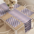 thumbnail image 2 of Ambesonne USA Table Runner & Placemats, Patriotic Western Salute, Placemat 4 pcs + Runner 14"x72", Grey Indigo Red, 2 of 2