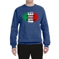 thumbnail image 2 of Wild Bobby, Italian Soccer Its Coming to Rome, Sports, Unisex Crewneck Graphic Sweatshirt, Vintage Heather Blue, Small, 2 of 4