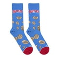 thumbnail image 5 of Cool Socks, Ruffles Chips Men's, Fun Novelty Crew Socks, 5 of 6