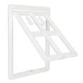 thumbnail image 3 of Pet Small Size Dog Cat Removable Door with Magnetic Flap Supply Simple InstallationWhite Small, 3 of 9