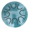 thumbnail image 1 of Instrumentos Percusión Handpan Drum 4 5 Pulgadas 8 Notas Con Mazo Tambor Libro Música, 1 of 9