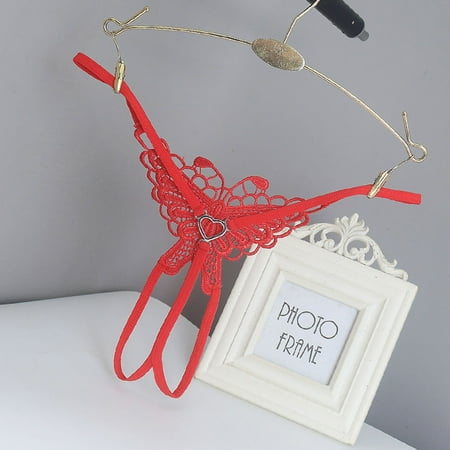 

TOTO Panties For Women Lingerie Lace Hollow Open Thong Panties G-Pants Lingerie Pajamas