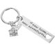 thumbnail image 2 of Stainless Steel Home Keychain Unique Housewarming Gift Key Ring for Adventures Practical Bag Ornament Durable Keepsake for Homeowners Moving, 2 of 4