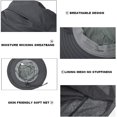 thumbnail image 6 of Dalrosia Head Net Hat, Nylon Mesh Veil Bucket Hat Safari Hat Sun Hat for Women Men Sun UV Protection Fishing/Gardening/Boating Outdoor, 6 of 7