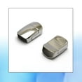 thumbnail image 5 of 12x6 mm Hole Stainless Steel Magnetic Clasp for Leather Cord Bracelet 5 Pieces, 5 of 8