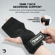 thumbnail image 5 of Agarres para levantamiento de pesas DMoose Fitness con acolchado de neopreno, 5 of 8