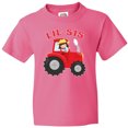 thumbnail image 3 of Inktastic Farmer Tractor Little Sis Youth T-Shirt, 3 of 5