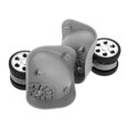 thumbnail image 6 of PENIKOKO 1 Pair Nylon Grey Luggage Suitcase Caster for Smooth Operation and Quiet Movement on Leisure Vacations, 6 of 8