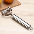 thumbnail image 4 of Steel Potato Peeler Carrot Grater Julienne Fruit Vegetable Cutter Fast F6H8, 4 of 9