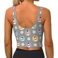 thumbnail image 2 of Yiaed Cute Geese Print Ladies Waistcoat Women Sports Vest Vest Sports Women Sports Top Yoga Vest for women-XX-Large, 2 of 8