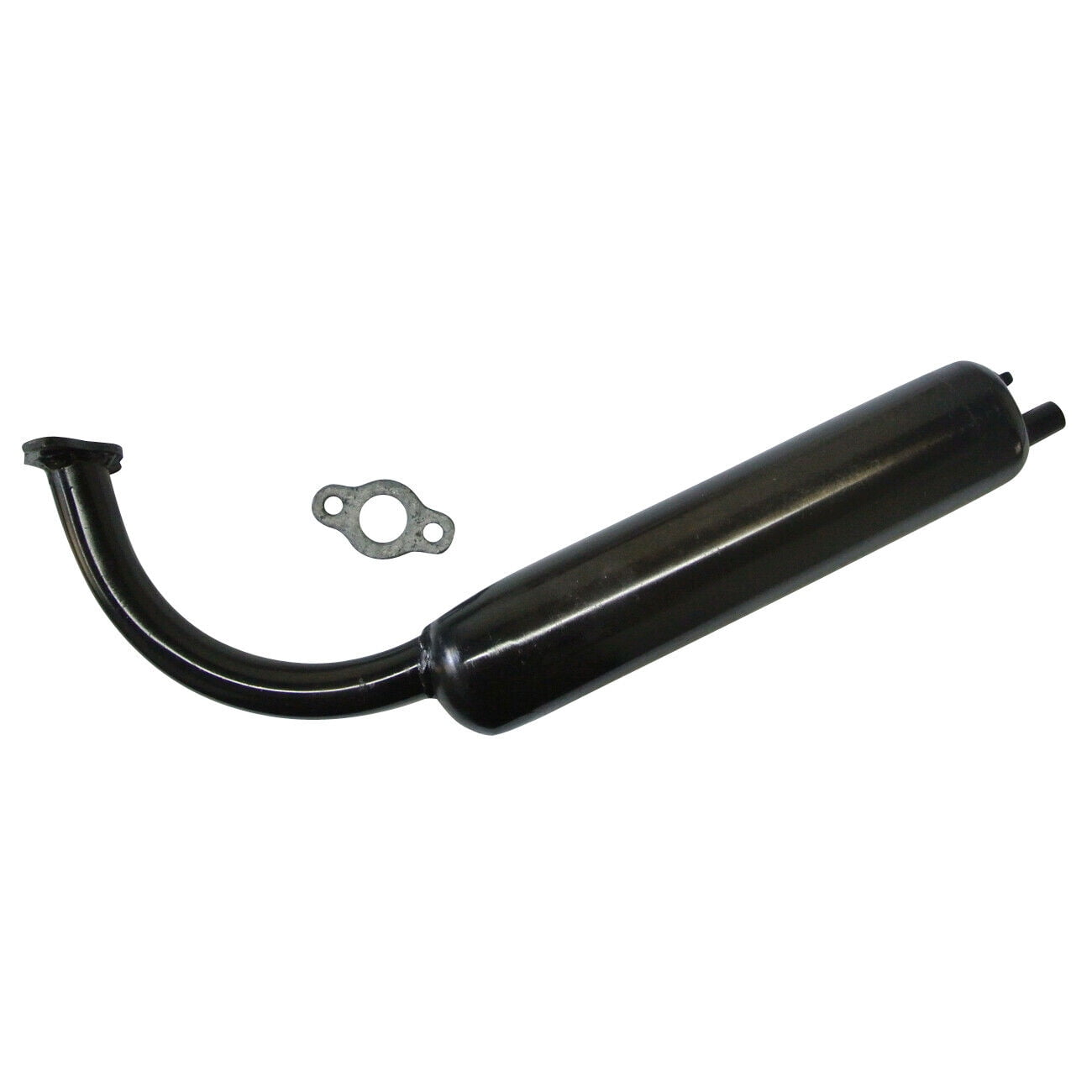 JRL Stock Muffler Exhaust Pipe Fits 80cc 66cc 49cc Motorized Bicycle Silencer 