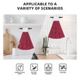 thumbnail image 4 of Wukai African Women Bearing Clay Pots Print Kitchen Towels Quick Dry Washcloths, Coral Velvet Dishtowels Multipurpose Reusable Cloths, Soft Tea Absorbent Cleaning Cloths, 4 of 7