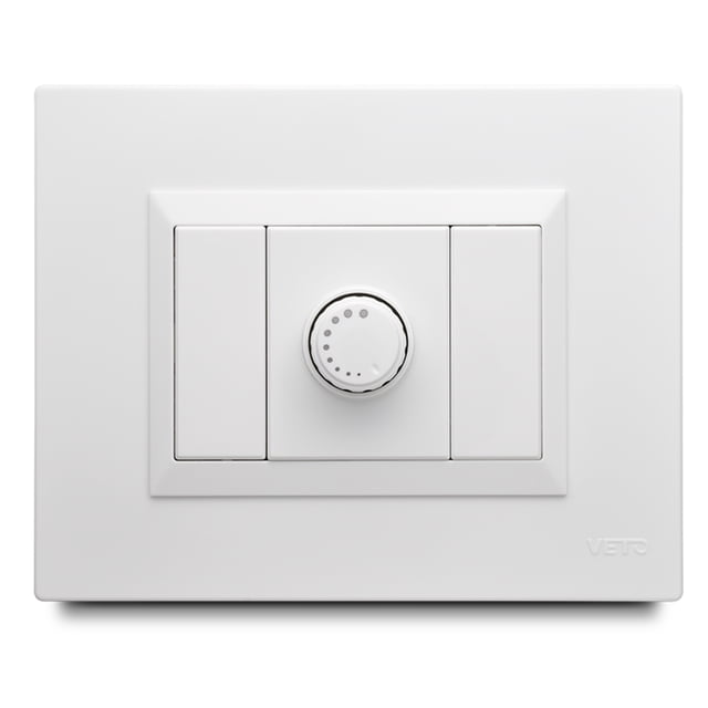 Dimmer 400W Simple, blanco