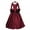 O-Red, variant on Style Women Retro Gothic Long Sleeve Hooded Dress Elegant Gown for and Themed Events