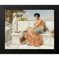 thumbnail image 2 of Godward, John William 18x15 Black Modern Framed Museum Art Print Titled - Reverie, 2 of 5