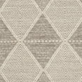thumbnail image 3 of SAFAVIEH Montauk Caleb Geometric Diamond Cotton Area Rug, Grey, 10' x 14', 3 of 7