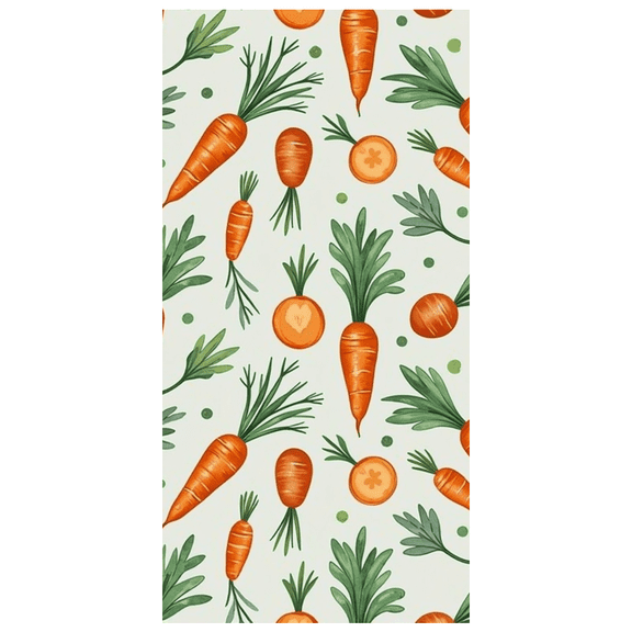 Watercolor Carrot Themed Backdrop Banner Party Decorations for Vegetable Themed Parties Photography Props Spring Events Kids Parties