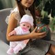thumbnail image 5 of Simulación Vinyl Baby Doll Lifelike Juguete Navidad Año Nuevo Año Nuevo Partido Favorecer Toys Decoración Suministros Regalo Niños Seguro Tipo 3 Yuarrent FN001579-03, 5 of 7