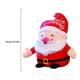 thumbnail image 3 of Matsuzay Muñeco de Papá Noel de peluche bonito, juguete de peluche de Papá Noel de Navidad suave, adornos navideños para dormitorio de Hotel Kits de decoración para fiestas No. 4, 3 of 6