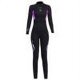 thumbnail image 1 of Traje De Baño Trajes de neopreno de 3 mm Trajes de buceo para mujeres para deportes acuáticos (Púrpura M), 1 of 6