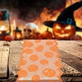 thumbnail image 4 of Halloween Head Orange Lace Table Runner Decorations 12.9 X 72 Inch Table Runner Dinner Home Deco (Orange), 4 of 9