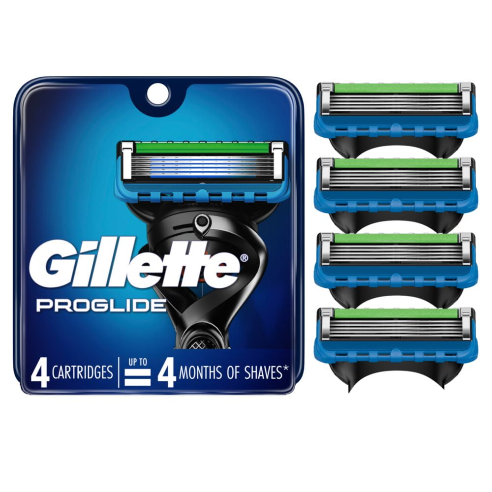 Gillette ProGlide Mens Razor Blades, 4 Blade Refills