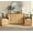 6 Drawers-3PIEC-Oak, variant on Wetalus 6 Drawer Mid-Century Dresser, 47" Wood Chest of Drawers, Storage Organizer for Bedroom,Walnut