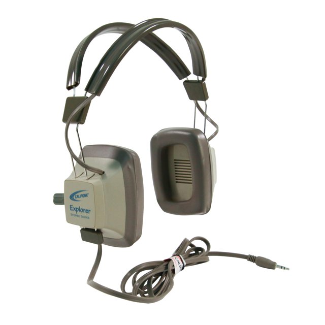 Auriculares Califone EH-3SV 3,5 mm Beige Gris Claro Ajustable Califone