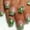 B, variant on St. Patrick's Day Press on Nails Square Short Fake Nails French Tip Nails Press ons Glossy Glue on Nails Nude Acrylic Nails with Green Glitter Shamrock Designs Clover Stick on Nails for Women 24Pcs