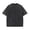 Black, variant on Oversized Vintage Washed Tshirts for Men Short Sleeve Crewneck Cotton Basic Tees Retro Loose Outdoor Solid Work Shirts Black 4XL