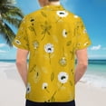 thumbnail image 6 of High Quality Hawaiian Shirts for Men Short Sleeve Aloha Beach Shirt Floral Summer Casual Button Down Shirts Blouses 375KCG, 6 of 7