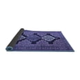 thumbnail image 2 of Ahgly Company Indoor Rectangle Persian Blue Traditional Area Rugs, 4' x 6', 2 of 4