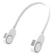 thumbnail image 1 of Ventilador de cuello portátil, manos libres, recargable por USB, ventilador personal colgante, 1 of 8