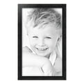 thumbnail image 2 of ArtToFrames 15" x 25" Distressed Black Picture Frame, 15x25 inch Black Wood Poster Frame (WOM-4592), 2 Pack, 2 of 7